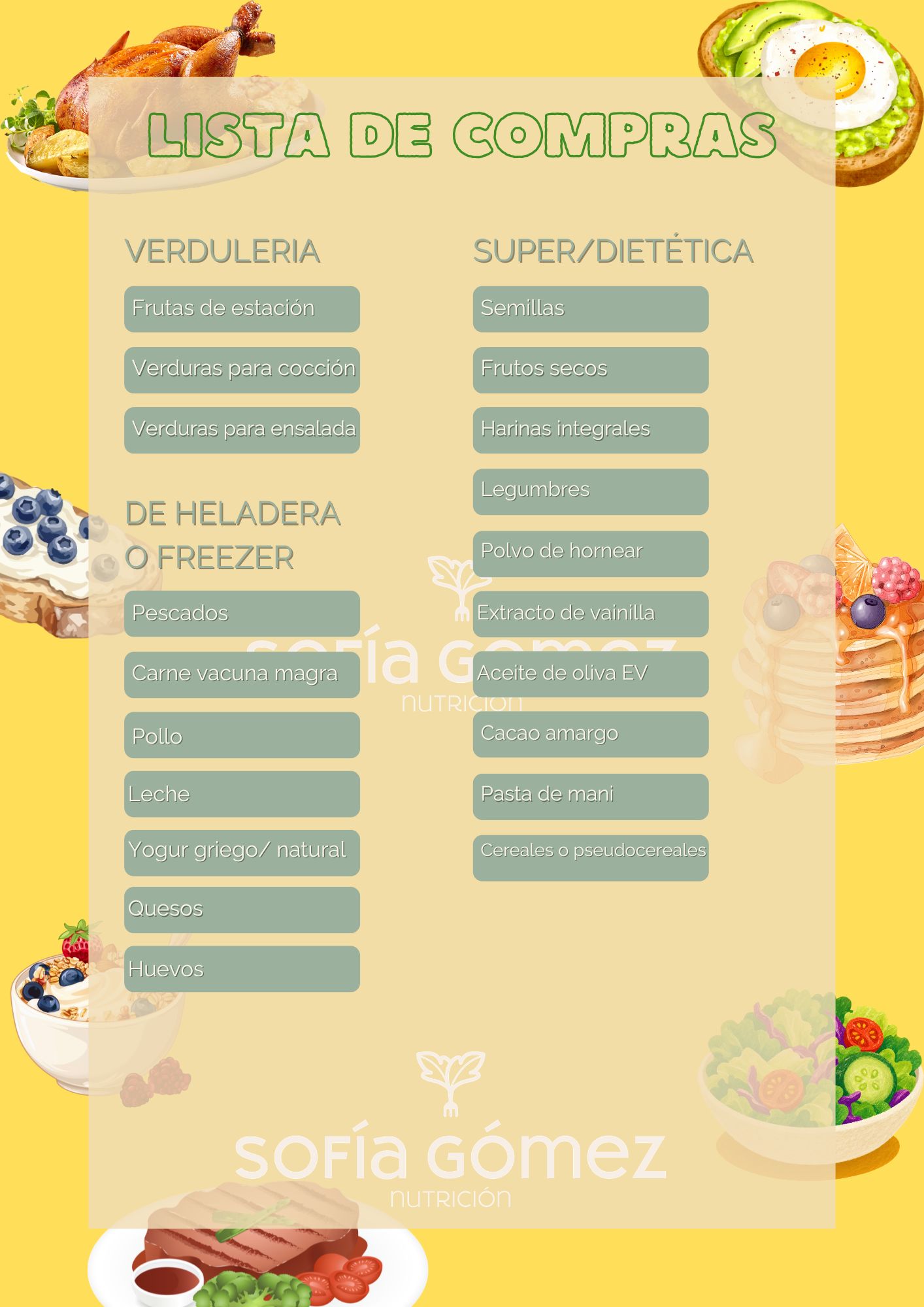 LISTA DE COMPRAS